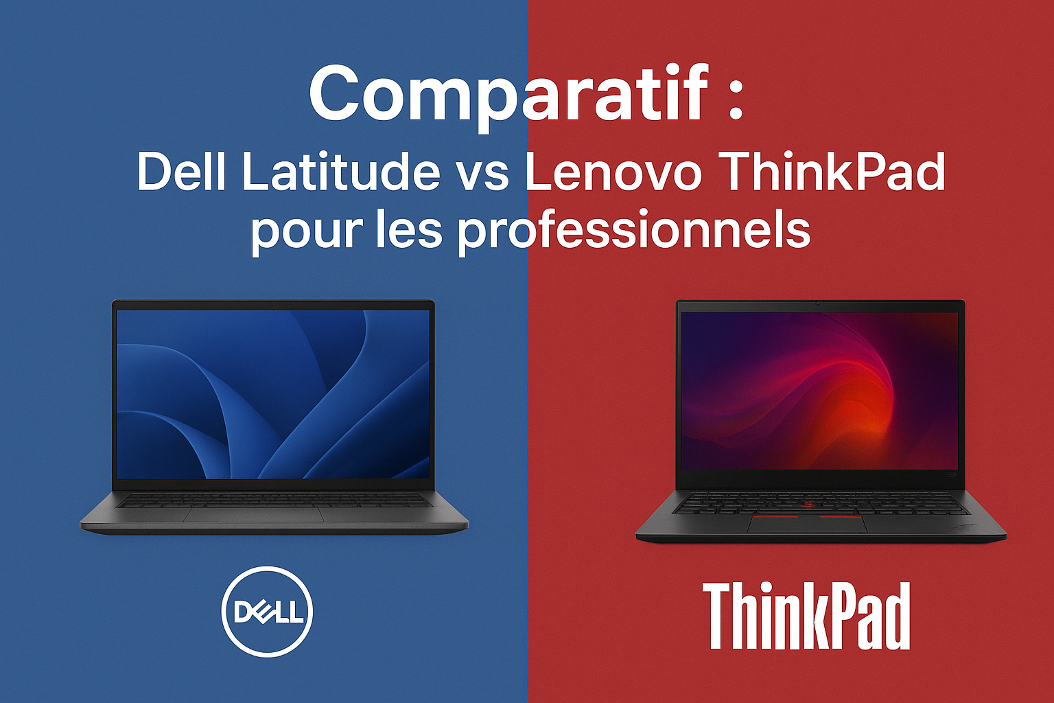 Comparatif : Dell Latitude vs Lenovo ThinkPad pour les professionnels.